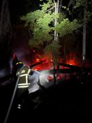 Waldbrand Elbsandsteingebirge